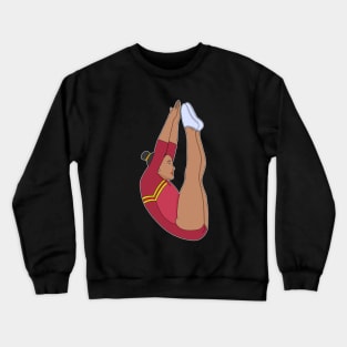 Trampoline Gymnastics Crewneck Sweatshirt